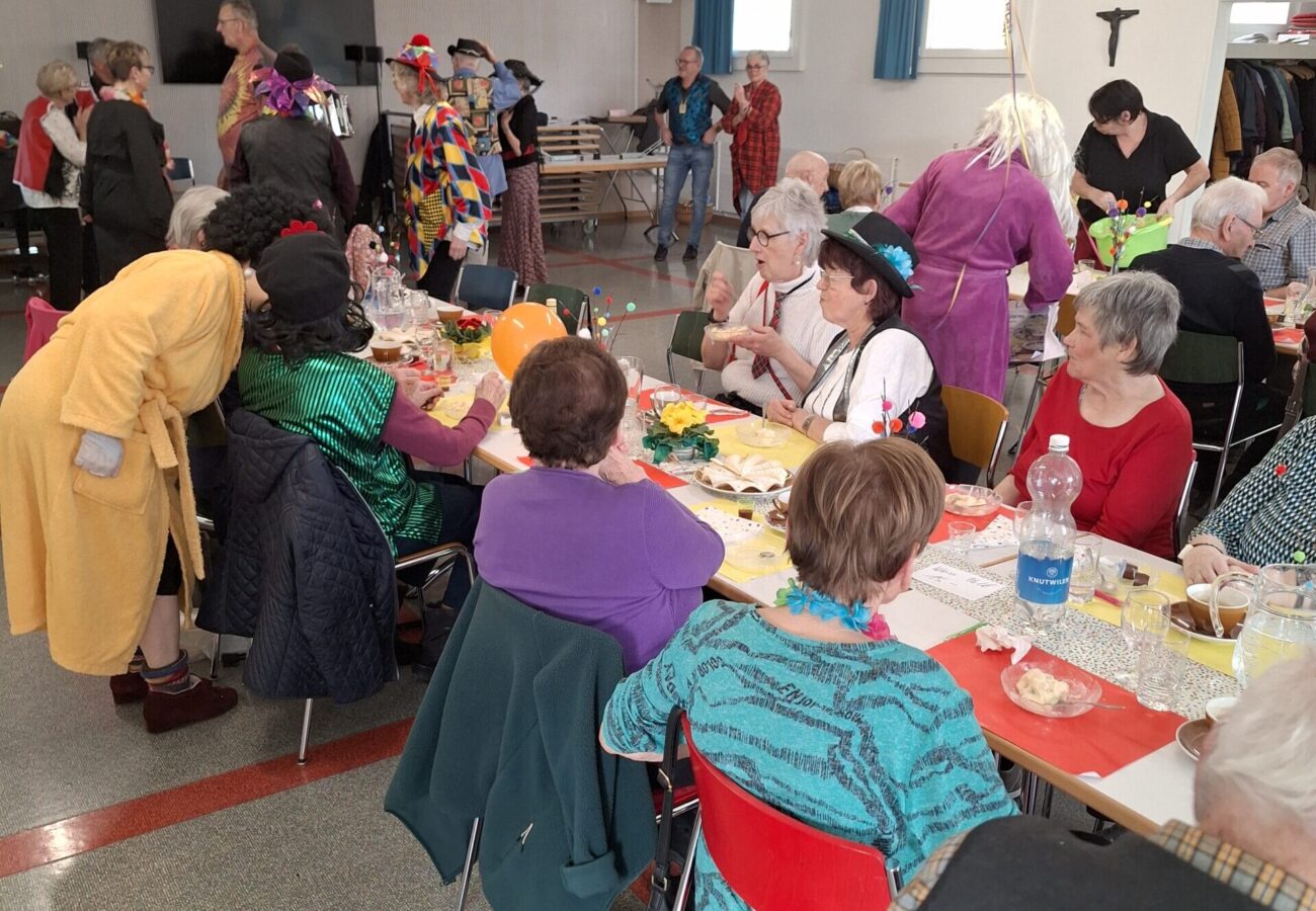 Fasnachtstreiben Seniorentreff Altbüron Grossdietwil